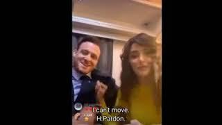 kerem and Hande live on instagram with English subtitles