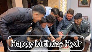 happy birthday hydr  | Birthday celebration on The Studio  | syed younas vlog  |