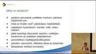 Eeva Löström: Ennakoinnin tietopalvelu Ensti