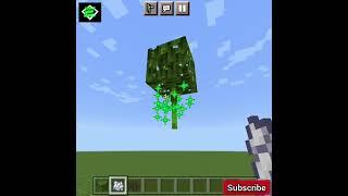 Manegrove Tree Growth Bonemeal | #emugaming #emugamingminecraft #minecraft #shorts#gaming#shortvideo