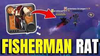 Fisherman Rat, T8 Gold Chest & Fire Staff Gameplay | Albion Online | Best of BernStone