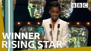 Letitia Wright wins Rising Star BAFTA 2019 - BBC