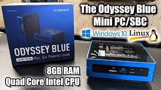 The Odyssey Blue Mini PC - J4105 Windows 10 Mini PC/SBC Review