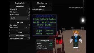 Breaking Point Scripts - Aimbot And Fullbright