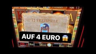 EYE OF HORUS FREISPIELE AUF 4 Euro BIS AUGE  Merkur Magie Novoline SPIELHALLE CASINO Automat