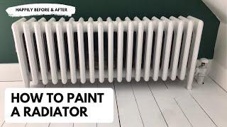 How to Paint a Radiator: Spray vs Brush