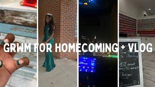 grwm for homecoming + vlog :)