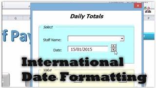 US and European, International Date Format conversions with Excel VBA - Hot  Tip!