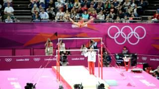 Salma El Saeid EGY - Uneven Bars - London 2012 Olympic Games