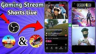 Obs Shorts Live Stream Settings | How to Live Stream on Youtube Shorts