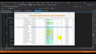 [DEVEXPRESS] Count Duplicate Value in Gridview C#