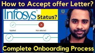 Infosys Complete onboarding process | What after receiving the onboarding mail