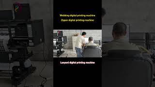 Webbing digital printing machine #lanyard #zipping #webbing WhatsApp +86 15088155808
