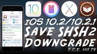 iOS 10.2 / 10.2.1 Save SHSH2 Blobs with New TicketBox for Downgrades