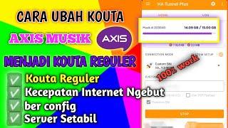 CARA UBAH KOUTA MUSIK AXIS JADI REGULER TERBARU; Begini cara seting nya