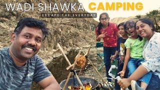 Camping in UAE |Adventurous  offroad  Camping | Wadi Shawka Ras Al Khaimah | Jini Life Journal