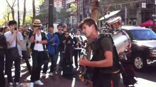 Jordan Peck One-man Band Street Performer