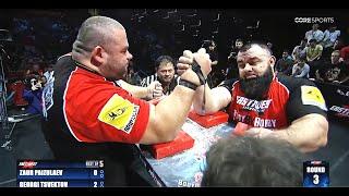 Georgi Tsvetkov vs Zaur Payzulaev 3-0. Armwrestling