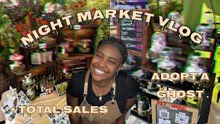 Pop Up Shop Vendor Market Vlog  | Night Market