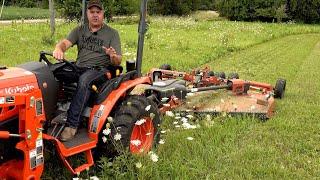 With Your Feedback, IT WORKS! BUT...   Kubota LX3310 RhinoAg TS10 Flex Wing Cutter