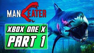 Maneater (2020) XBOX ONE X Gameplay Walkthrough Part 1 - Intro & Shark Tutorial