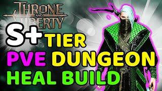 S TIER PVE Dungeon HEALER Build Showcase | Bow/Wand | Full Discussion | Throne and Liberty