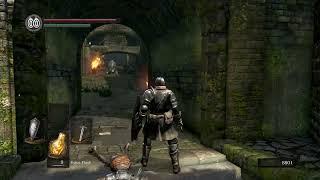 Elite Knight of Astora, Oscar going through Undead Parish (Dark Souls Remastered with NPC Class Mod)