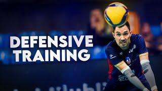 Volleyball Defense Training - Erik Shoji