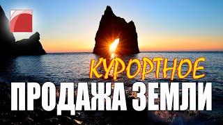 До Черного моря 300 метров. Продажа земли в Крыму. Земельный участок в пгт Курортное.