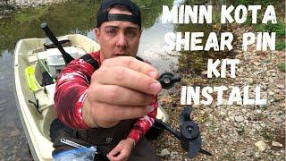 Minn Kota trolling motor shear pin kit install