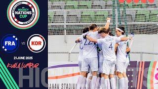 FIH Hockey Men's Nations Cup 2024-25 Highlights: Bronze Medal Match: France vs Korea | Match 19