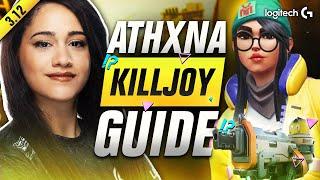 How to play Killjoy from a Valorant PRO! | TSM Athxna VALORANT Guide