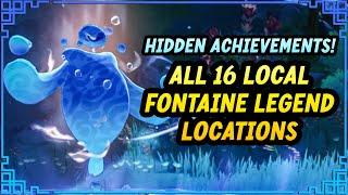 All 16 Fontaine Legend Locations - Genshin Impact Fontaine