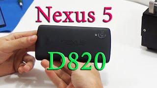 Ремонт LG nexus 5 D820 замена стекла - replacement glass. OCA