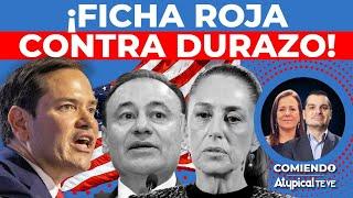¡YA NO PUEDE ESCAPAR! EUA lanza ficha roja contra Alfonso Durazo