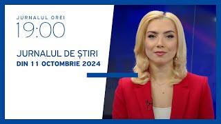 Jurnalul orei 19:00, 11.10.2024