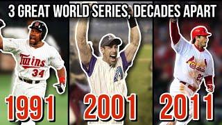 The 3 Best World Series Were Decades Apart