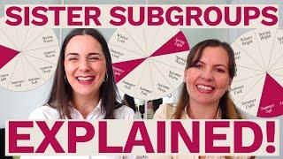 Sister subgroups EXPLAINED! | Colour Analysis Studio