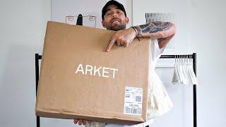 £700 ARKET CLOTHING HAUL | Menswear Essentials | Daniel Simmons