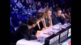 X ფაქტორი - შოთა და ნინი - სკამების კონკურსი | X Factor - Shota da Nini