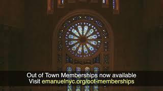Welcome To Temple Emanu EL
