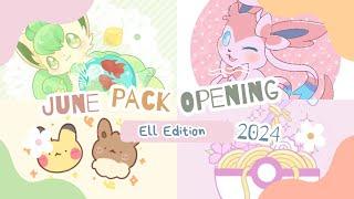 ELL'S POKEMON CARD PACK OPENINGS! JUNE 2024 HAUL