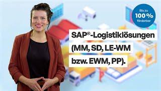 SAP® Training für die SAP® Logistics Module MM, SD, LE-WM bzw. EWM und PP für neue Jobperspektiven.