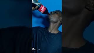 1 Liter of Coca-Cola Chug no burp challenge