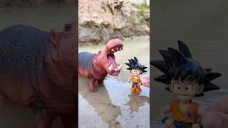 Goku can't play Hippo and Shark  #dragonball
