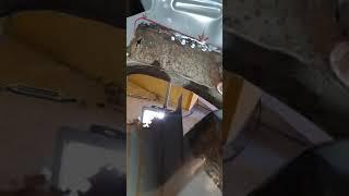 Кингисепп. Nissan x-trail ремонт задних стаканов часть 3 .Кузовной ремонт.