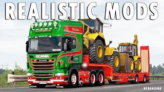 BEST REALISTIC ETS2 MODS - EURO TRUCK SIMULATOR 2 - 2020/2021