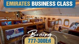 NEW Emirates Business Class on Boeing 777-300ER - Bitesize (4K)