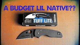 Cold Steel Tuff Lite! A Great Budget Alternative to the wharncliff Lil Native!