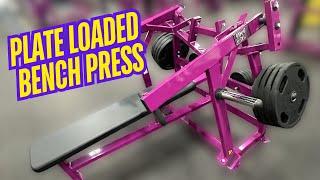 NEW Planet Fitness Plate Loaded Bench Press (HOW TO USE!)